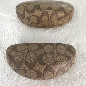 Coach sunglass cases (2)